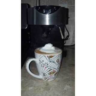 Mr. Coffee ECMP50 Espresso/Cappuccino Maker, Black: Espresso Machines: Kitchen & Dining