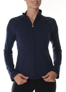 Beyond Yoga Supplex Original Jacket (True Navy, Medium) : Yoga Shirts : Clothing