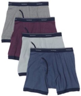 Fruit of the Loom Men's 4 pack low rise collection fashion ringer boxer brief at  Mens Clothing store