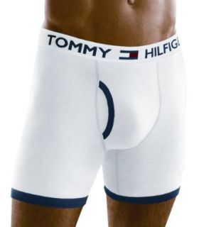 Tommy Hilfiger Men's Athletic Boxer Brief With Contrast, Classic White/Masters, Small at  Mens Clothing store