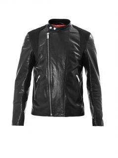 Leather biker jacket  Alexander McQueen  