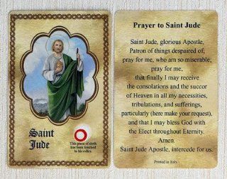 Saint/St Jude Relic Holy Card Patron of Lost Causes Made in Italy : Other Products : Everything Else