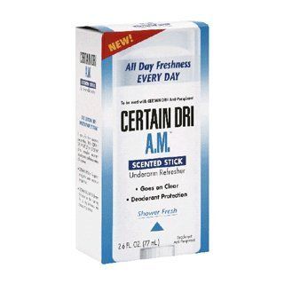 Certain Dri A.m Underarm Refresher 2.6 Oz 2 Pack Health & Personal Care