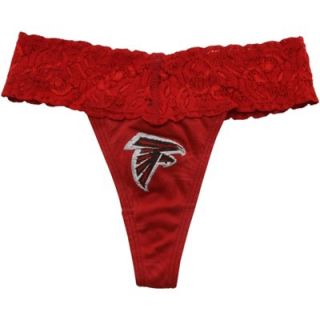 Atlanta Falcons Womens Burnout Thong   Red