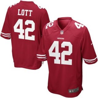 Nike Ronnie Lott San Francisco 49ers Youth Retired Game Jersey   Cardinal