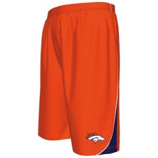 Mens Orange Denver Broncos Classic Synthetic IV Shorts