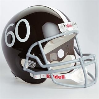 Riddell Denver Broncos 1960 1961 Throwback Replica Full Size Helmet   Brown