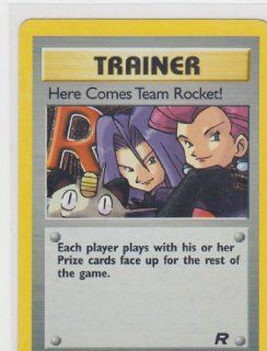 Pokemon   Team Rocket   Holofoil   Trainer   Here Comes Team Rocket   15/82: Toys & Games
