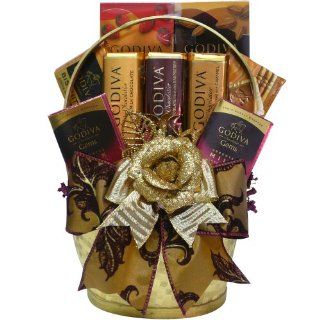 Art of Appreciation Gift Baskets Godiva Gold Chocolate Gift Basket : Gourmet Chocolate Gifts : Grocery & Gourmet Food