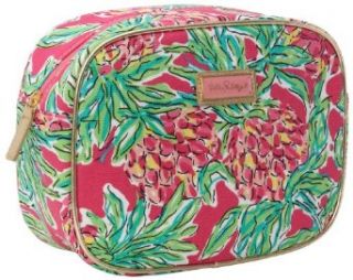 Lilly Pulitzer  All Done Up Make Up Bag, Orchid Pink Spike the Punch Small, One Size: Clothing