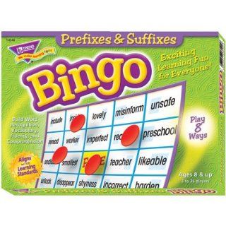Trend Enterprises Prefixes & Suffixes Bingo Game: Industrial & Scientific