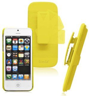 Ionic TRAVELER Case for "The new iPhone" new Apple iPhone 5 6th Generation 5G (AT&T, T Mobile, Sprint, Verizon) (Yellow) [Doesn't fit iPhone 4/ iPhone 4S][Doesn't fit iPhone 4/ iPhone 4S]: Cell Phones & Accessories
