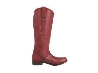 Frye Melissa Button Wine (Antique Soft Full Grain Leather)