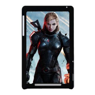 Mass Effect Printed Hard Plastic Case Custom Google Nexus 7 Case Cover: Cell Phones & Accessories