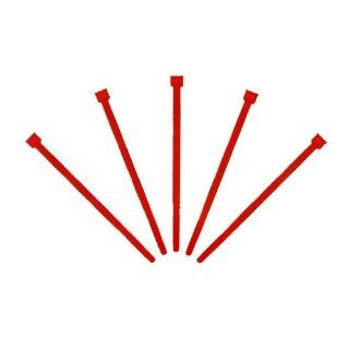 Cable Tie 4" 18 lbs Rated Nylon Tie Wrap 100pcs   Red: Home Improvement