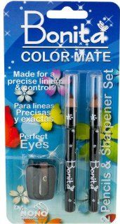 Eye Pencils/Sharpener Set Case Pack 24: Health & Personal Care