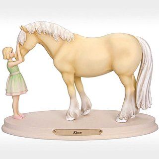 Enesco Horse Whispers Kisses Figurine, 5 Inch   Collectible Figurines
