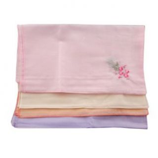 OWM Handkerchiefs Dozen Sweet Flowered Classic Vintage Ladies Handkerchiefs: Clothing