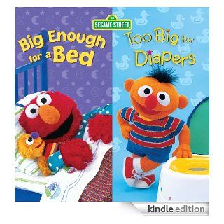 Big Enough for a Bed & Too Big for Diapers (2 titles in 1) (Sesame Street) eBook: Apple Jordan, John E. Barrett: Kindle Store