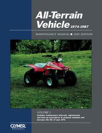 1985 1987 Kawasaki KLF185 Bayou Manual   Clymer Publications, 9780872885141, 424, Service and repair