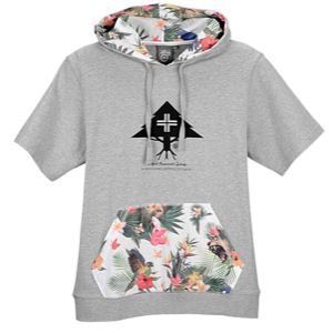 LRG Vacation Club S/S Pullover Hoodie   Mens   Casual   Clothing   Ash Heather
