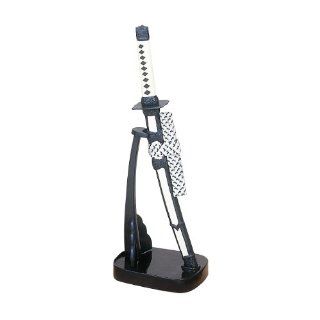 Fury Japanese Samurai Sabre Mini Letter Opener, 8.5 Inch with Stand : Mini Swords : Sports & Outdoors