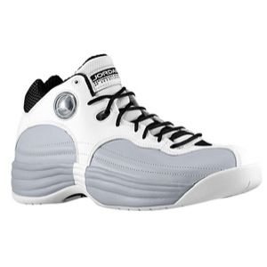 Jordan Jumpman Team 1   Mens   Basketball   Shoes   White/White/Wolf Grey/Black