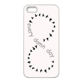 EVERY DAMN DAY Forever Young Rubber Case Cover for Apple Iphone 5 Customed Design Fashiondiy: Cell Phones & Accessories