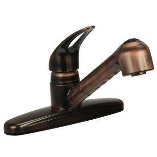 Non Metallic Pull Out RV Kitchen Faucet   Oil Rubbed Bronze Finish   Replacement Faucet for Recreational Vehicles, Fifth (5th) Wheels, Campers, Trailers   Lifetime Warranty: Automotive