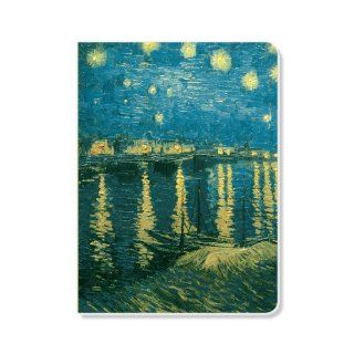 ECOeverywhere Starry Night Over the Rhone Sketchbook, 160 Pages, 5.625 x 7.625 Inches (sk12767) : Storybook Sketch Pads : Office Products