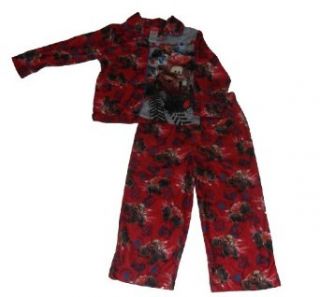 Disney Cars Mud Machines Toddler Boys Coat Pajamas Red (2T): Clothing