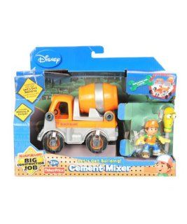 Fisher Price Handy Manny Fix & Swap Construction Vehicle   Cement Mixer: Toys & Games