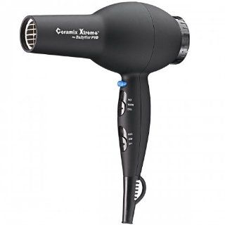 Babyliss Pro 2000 Watt Ceramix Xtreme Dryer, Features Ceramic Technology with Far Infrared Heating, with 6 Speed/Heat Settings and 4 Temperature Options, Stylish Rubberized Housing, 8 mm Concentrator Nozzle Included : Hair Dryers : Beauty