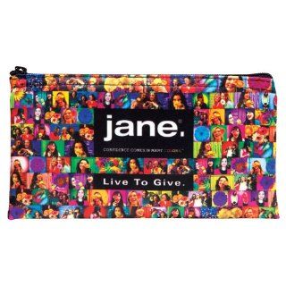 Jane Cosmetics Giving Back Makeup Bag, Friends of Jane, 500 Ounce : Beauty