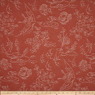 Covington Embroidered Gone Fishing Lobster Fabric