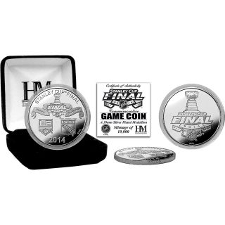 The Highland Mint 2014 Stanley Cup Final Silver Game Coin Kings vs Rangers