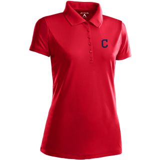 Antigua Cleveland Indians Womens Pique Xtra Lite Polo   Size: XL/Extra Large,