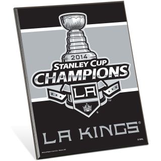 Wincraft LA Kings 2014 Stanley Cup Champions 8x10 Wood Sign w/ Easel Back