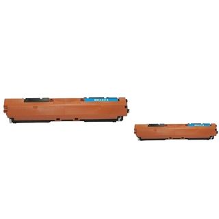 Basacc Cyan Toner Cartridge Compatible With Hp Ce311a (pack Of 2)