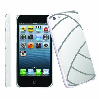 [ArmorXtreme] Apple iphone 5C Lite UltraSlim Smooth Clear Cover Phone Case [volleyball]: Cell Phones & Accessories