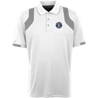 Antigua San Diego Padres Mens Fusion Short Sleeve Polo   Size: Large,