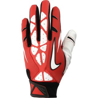 NIKE Adult Vapor Jet 2.0 Football Gloves   Size: Small, University Red