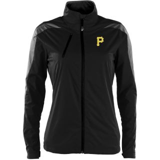 Antigua Pittsburgh Pirates Womens Discover Jacket   Size: Medium, Bla/smk (ANT