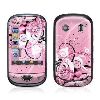 Her Abstraction Design Protective Skin Decal Sticker for Samsung Corby Plus GT B3410 Cell Phone: Cell Phones & Accessories