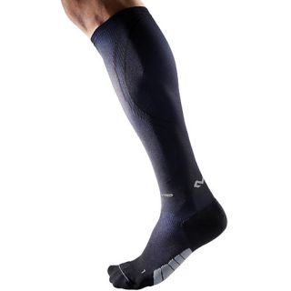 McDavid 10k Runner Socks   Pair   Size: XL/Extra Large, Black (8832R BL V)