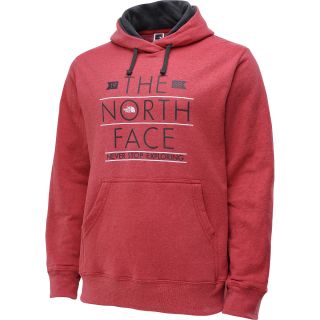 THE NORTH FACE Mens Banner Pullover Hoodie   Size: L, Rage Red