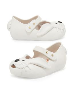 Ultragirl Rabbit Jelly Shoe, White, Sizes 5 10   Melissa Shoes   White (7)