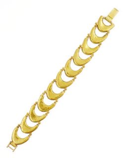 Arc 24K Gold All Around Half Moon Bracelet   Gurhan   Gold (24K )