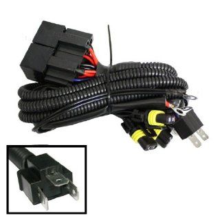 iJDMTOY Xenon HID Conversion Kit Dual Relay Wiring Harness for H4 90036 Hi/Lo Up To 4 Lamps: Automotive