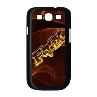 Black & Brown Fox Racing SamSung Galaxy S3 I9300/I9308/I939 Case: Cell Phones & Accessories